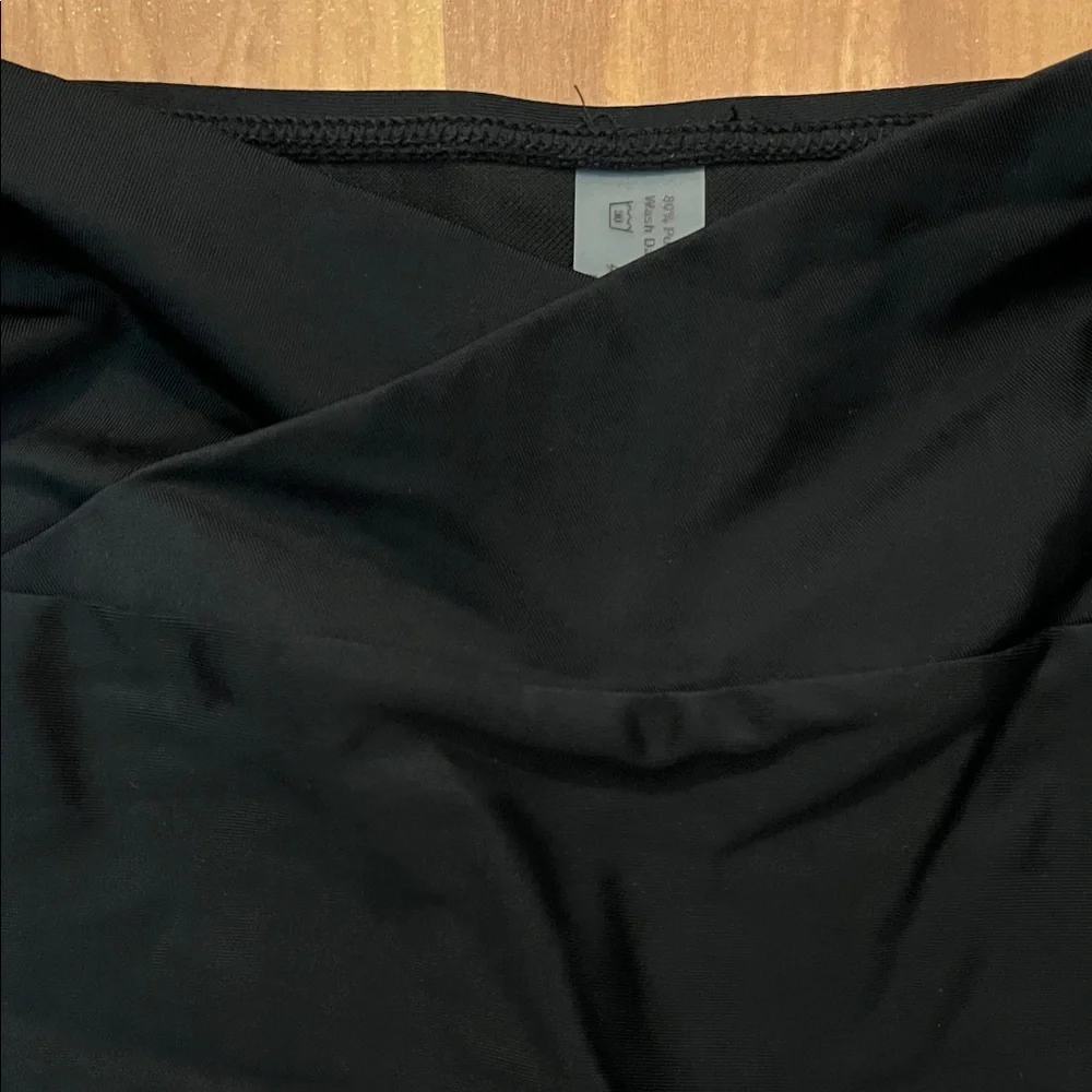 High-Waisted Black Bikini Bottom Size Small